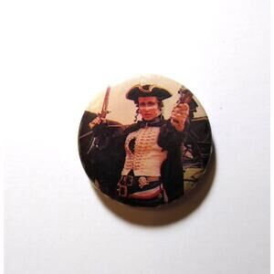Adam Ant Original Badge Pinback Stand And Deliver Pirate Glam Rock New Wave Punk